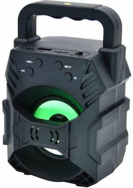 Işıklı Bluetooth Hoparlör Ses Bombası Taşınabilir Yüksek Ses Kaliteli Radyo Özelliği modelleri
