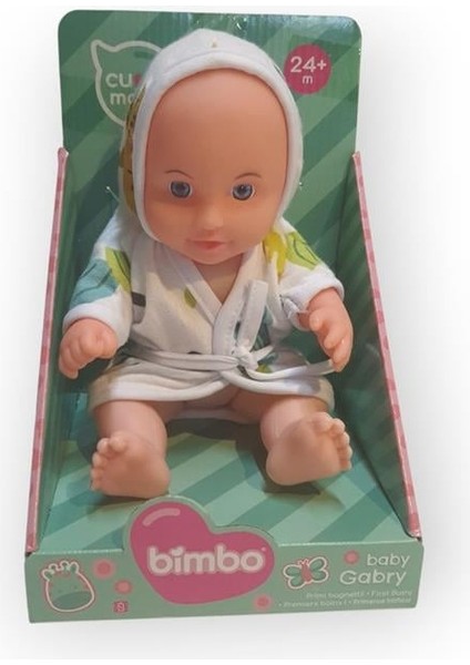 Bimbo Baby Gabry Sevimli Oyuncak Bornozlu Bebek