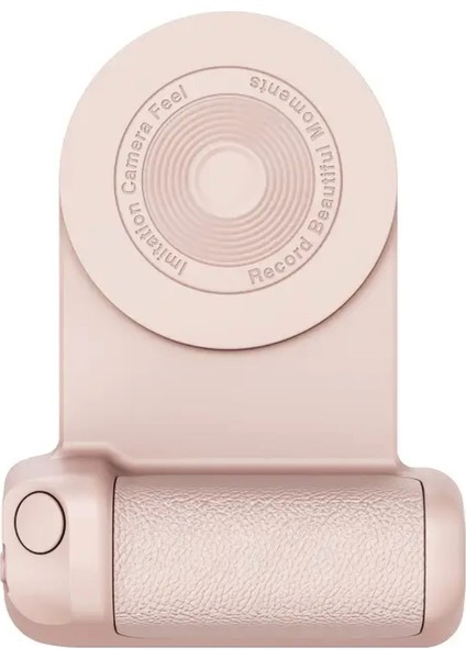 Telesın Fun shot mag grip Manyetik Deklanşörlü Telefon Kamera Tutucu iPhone ve Android için Çıkarılabilir Kablosuz Deklanşör Düğmeli Telefon Tutacağı Selfie Aparatı fırsatları