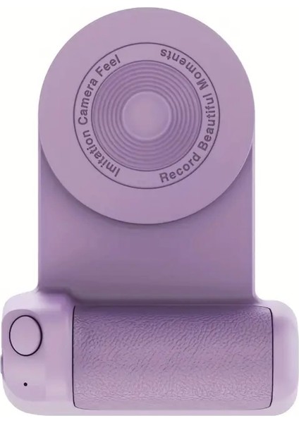 Telesın Fun shot mag grip Manyetik Deklanşörlü Telefon Kamera Tutucu iPhone ve Android için Çıkarılabilir Kablosuz Deklanşör Düğmeli Telefon Tutacağı Selfie Aparatı indirimleri