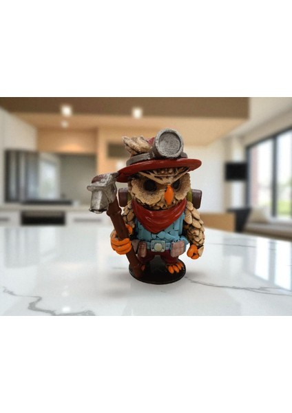 Treasure Hunter (Define Avcısı) 3D Figür Baykuş - Mysterious Owls - 035