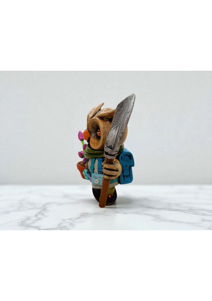 Botanist 3D Figür Baykuş - Mysterious Owls - 038 modelleri