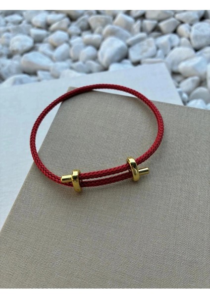 Ip Bileklik Ayarlanabilir Model Bordo Renkli