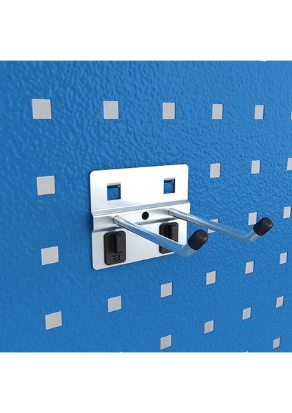 DP.45.100.5710 Dolapsan Metal Ikili 80 mm Pano Kancası(10 Adet) fiyatları