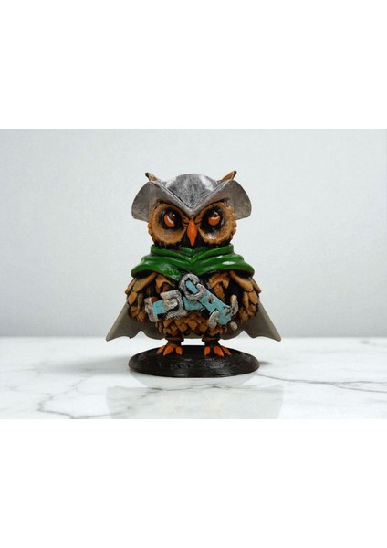 Navigator (Gezgin) 3D Figür Baykuş - Mysterious Owls - 059
