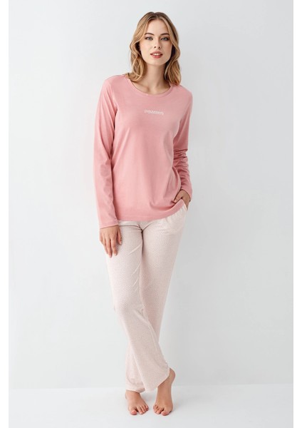 Arnetta 3417-X Kadın Battal Uzun Kol Pijama Takım fiyatları