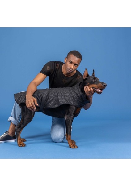 Köpekler Için Siyah Softshell Yağmurluğu, Çeşitli Boy Seçenekleriyle Rahat ve Şık fırsatları