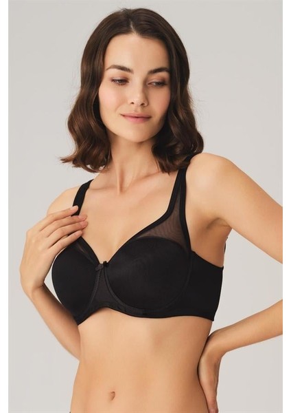 Balenli Desteksiz Dolgusuz Toparlayıcı Yumuşak Süngerli Günlük Klasik Küçültücü Sütyen