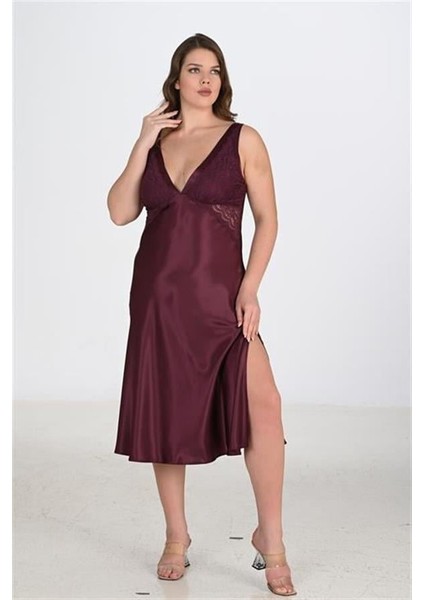Arias Closet 2li Mürdüm Sabahlık Takımı Bigsize 6223 fiyatları