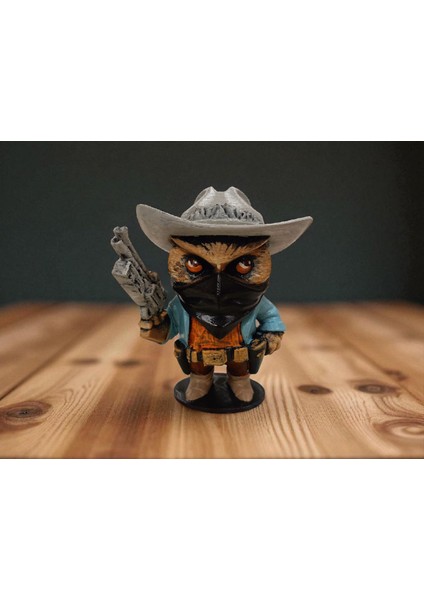 Outlaw (Kanunsuz) 3D Figür Baykuş - Mysterious Owls - 061 fiyatları
