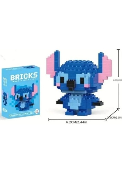 Bricks Sürpriz Figür – Piksel Tarzı Mini Yapboz Karakter (Rastgele Model) fiyatları