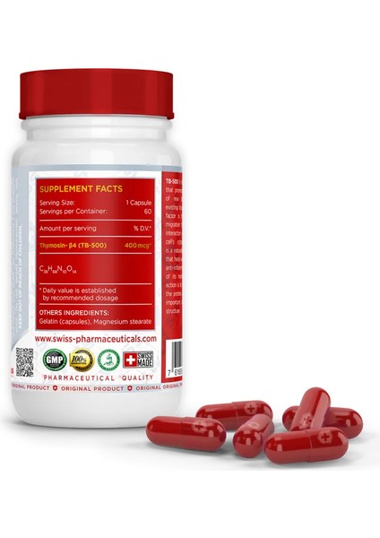 TB500 400 Mcg 60 Caps fiyatları