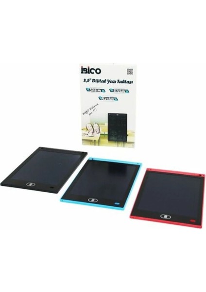 8.5" Dijital Yazı ve Çizim Tableti – LCD Ekranlı, Pilli, Silinebilir Not Defteri fiyatları