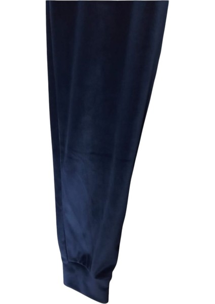 Kadın Bayan Battal Büyük Beden Fransız Kadife Çift Cepli Paça Manşetli Bel Lastikli Kordonlu Bol Rahat Kalıp Eşofman Altı Pijama Tayt Pantolon fırsatları
