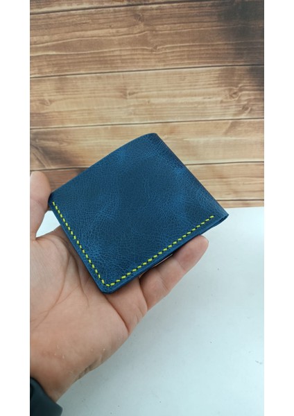 Fenerbahçe Kişiye Özel Hakiki Deri El Yapımı Cüzdan