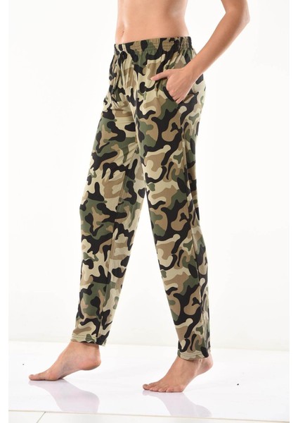 Derya Kurşun Kamuflaj Desenli Eşofman Altı 0573 modelleri