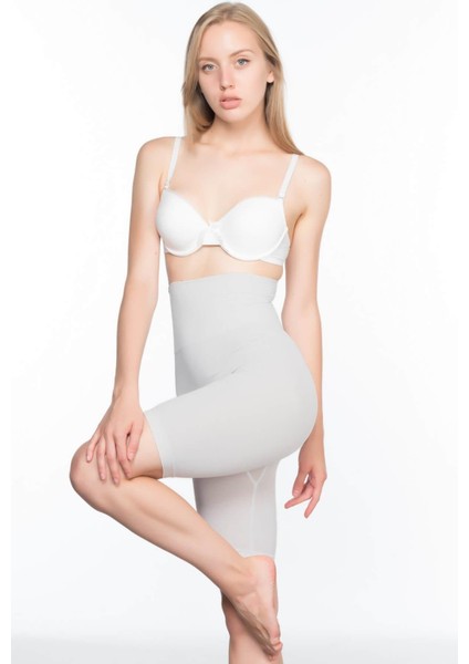 Ekru Mı Emay 3200 Pantolon Altı Soft Double Boxer Korse