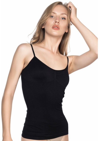 Siyah Mı Emay 5011 Soft Ripli Atlet