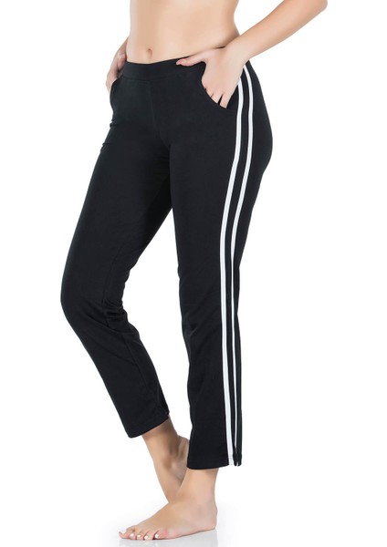 Derya Kurşun Cepli Kadın Tek Alt Eşofman 0532