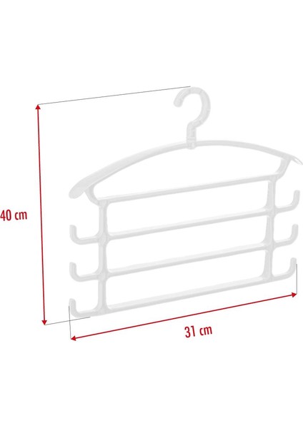 Beyaz Pantolon Askısı & Dolap Düzenleyici Askı modelleri