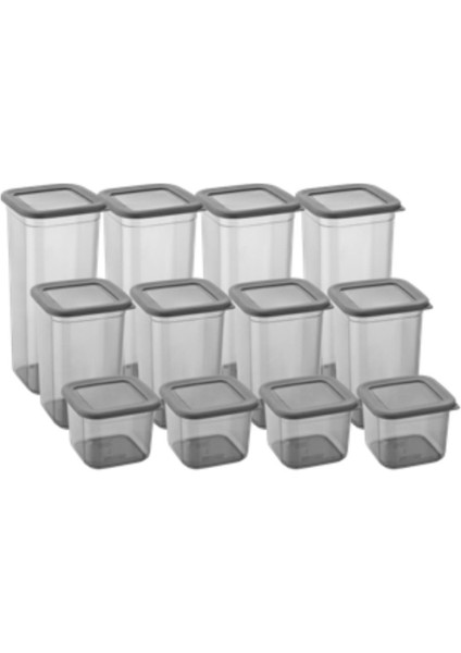 12'li 3 Boy Kavanoz Seti & Saklama Kabı & Erzak Kabı 6X650/1300/1900 ml (40 Lı Etiket Hediyeli) fiyatları