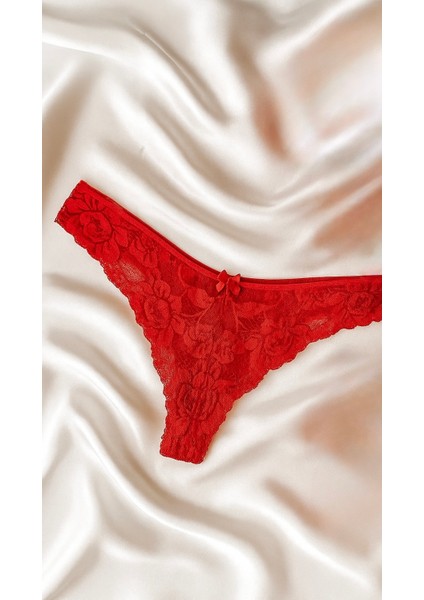 Kadın Dantelli 2'li Tanga Set Külot-Tanga-String fiyatları
