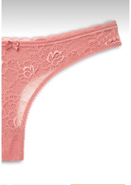 Kadın Dantelli 2'li Tanga Set Külot-Tanga-String fiyatları