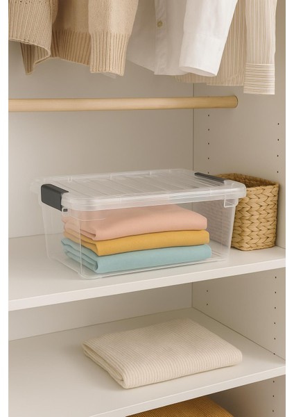 34 L Şeffaf Saklama Kutusu & Düzenleme Kutusu & Oyuncak Kutusu fiyatları