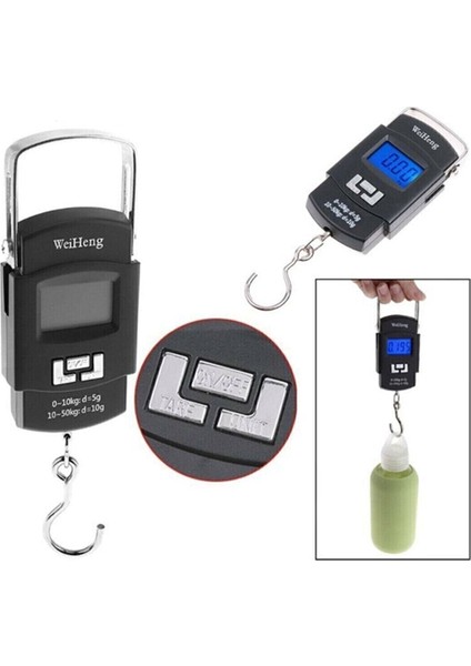 Elektronik Dijital El Kantarı 50 kg Terazi Tartı 10 gr Hassasiyet fiyatları