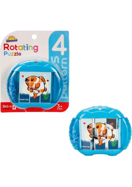 Bfs 4836 Sun-Yfn-Dönen Puzzle Balık Temalı