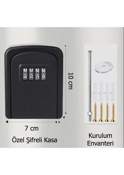 Bfs Şifreli Anahtar ve Eşya Saklama Güvenlik Kasası fiyatları