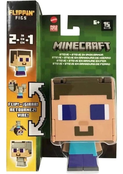 Bfs HTL43 Minecraft Flippin' Figs 2si 1 Arada Figürler