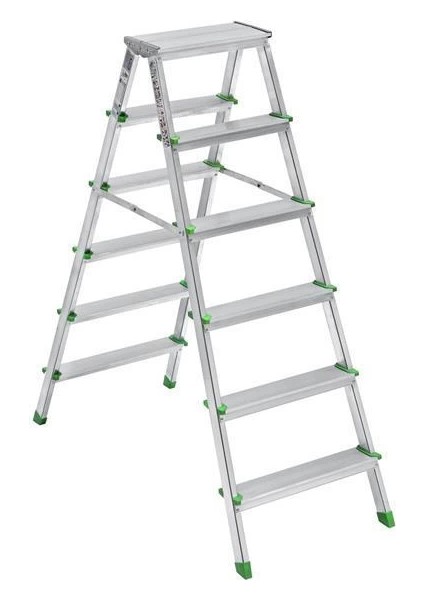 Bfs Sm Saraylı 6+6 Çift Taraflı Alüminyum Merdiven