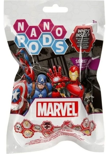 2853 Sun-Wst-Figür S Man Nano Pods Spıder Verse Sürpriz Paket Sman 24D