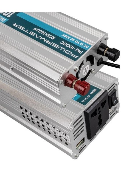 Powermaster PM-1000C 12 Volt 1000 Watt LCD Ekranlı Power Invertör modelleri