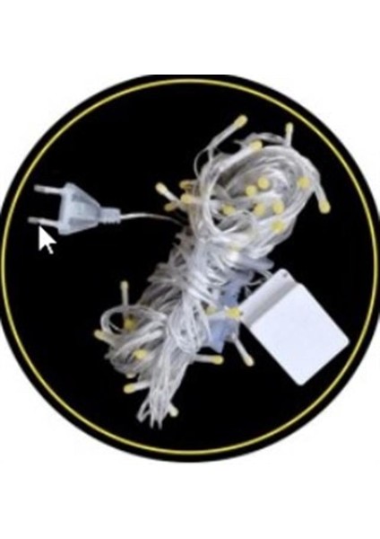 Winnboss WN-1182 Beyaz Renk 10 Metre Dekoratif LED Yılbaşı Işığı 5 Watt AC220V