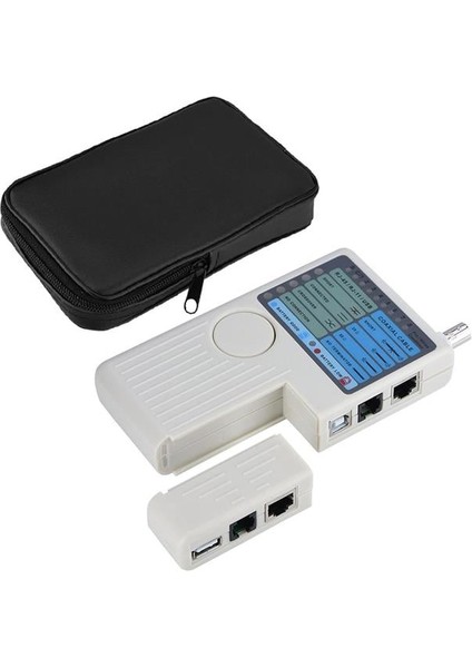 Powermaster RJ11+RJ45+USB+BNC Kablo Test Cihazı PM-20629