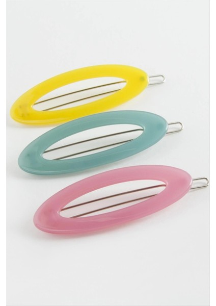 Oval Klipsli Toka