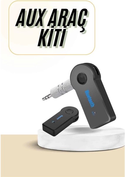 Bluetooth Araç Kiti Aux Çıkışlı Telefon Müzik Alıcı Tüm Cihazlara Uyumlu fiyatları