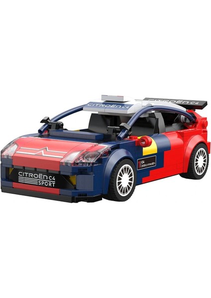 C5503W Cada Citroen C4 Wrc 296 Parça Block Oyuncak modelleri