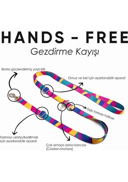 Haki Eller Serbest Gezdirme Tasması, Rahat ve Güvenli Köpek Tasmaı