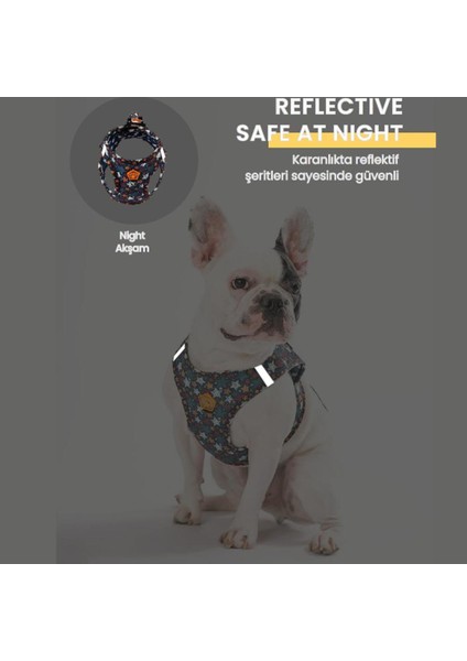 Pembe 2'li Air-Mesh Köpek ve Kedi Göğüs Tasması, Rahat ve Şık Kullanım Sağlar. indirimleri