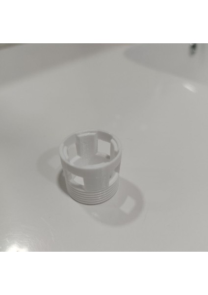 Yeni Standart Lavabo Taşma Halkası Için Dişli Adaptör P (Sadece Plastik Aparattır!!!) fiyatları