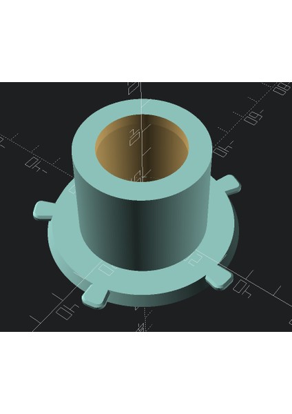 Yeni Lithophan Moon Baonet, Tvärfot (Sadece Plastik Aparattır!!!)