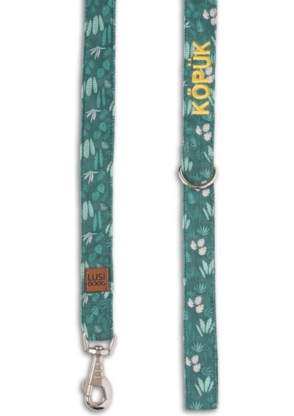 Kişiye Özel Yeşil Köpek Gezdirme Tasması, Rahat ve Şık Tasarım modelleri