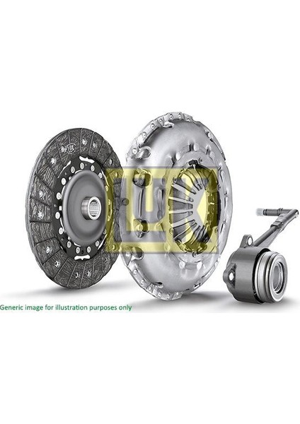 623326333 - Debriyaj Seti Baskı Disk Rulman Renault Scenıc Iıı 09 Grand Scenıc Iıı 09 Dacıa Duster 10 Dokker 12 1.5 Dci 225 mm