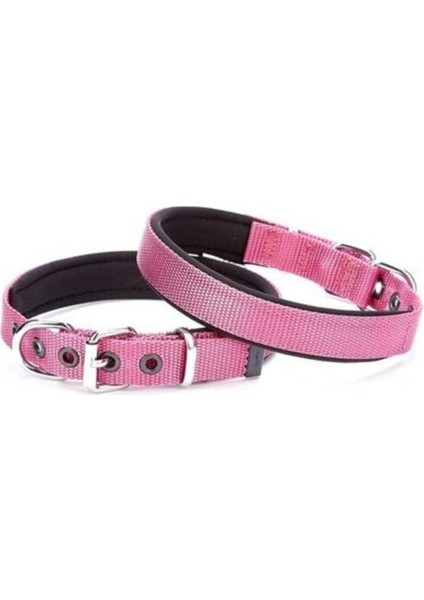 Mor Comfort Köpek Boyun Tasması, Pembe, Orta Boy, 1,5X25-30 cm