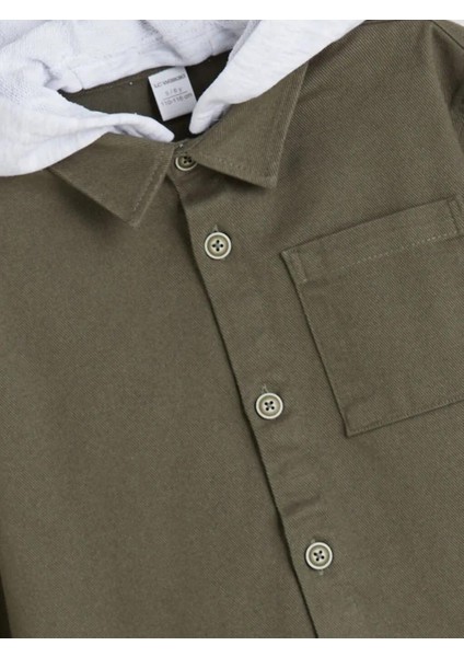 Kapüşonlu Erkek Çocuk Gömlek (W5) fiyatları