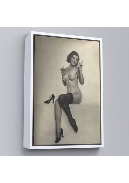 Çerçeveli William Mortensen Tarafından Külkedisi Kanvas TABLO-5261 fırsatları