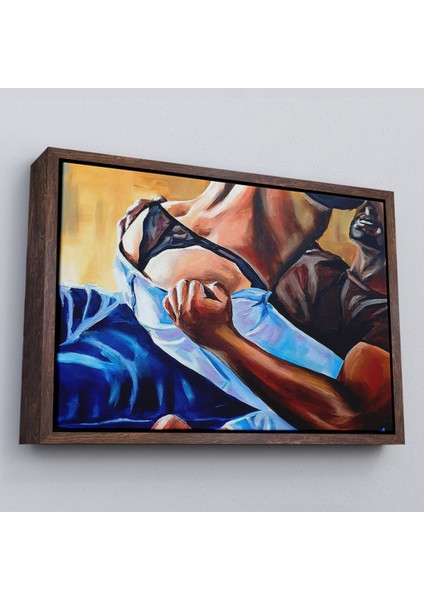 Çerçeveli Yatak Odası Dekoratif Duvar TABLOSU-6657 fiyatları